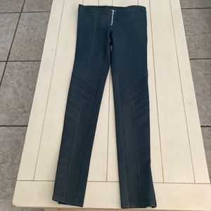 Faith Connection leather pants.No size, so will list measurements in description